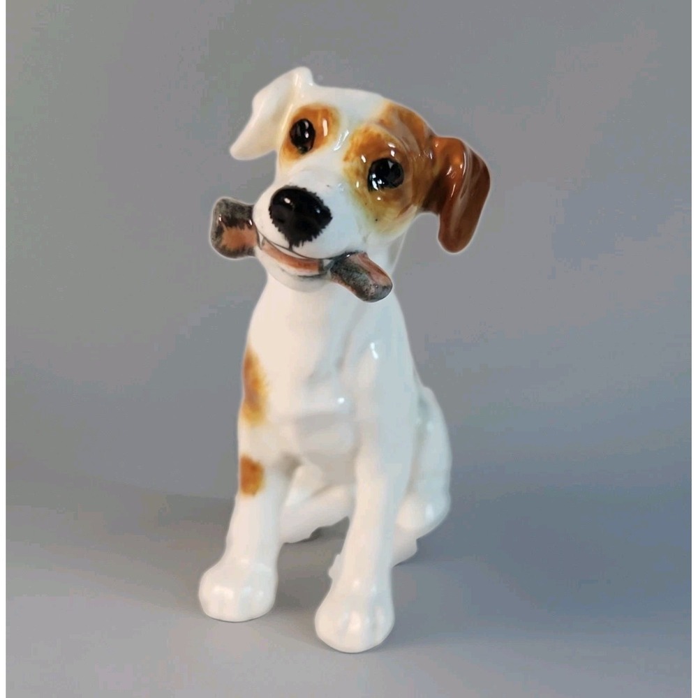 Royal Doulton #1159 Cecil Aldin Jack Russell Terrier Figurine Adorable Dog *Read